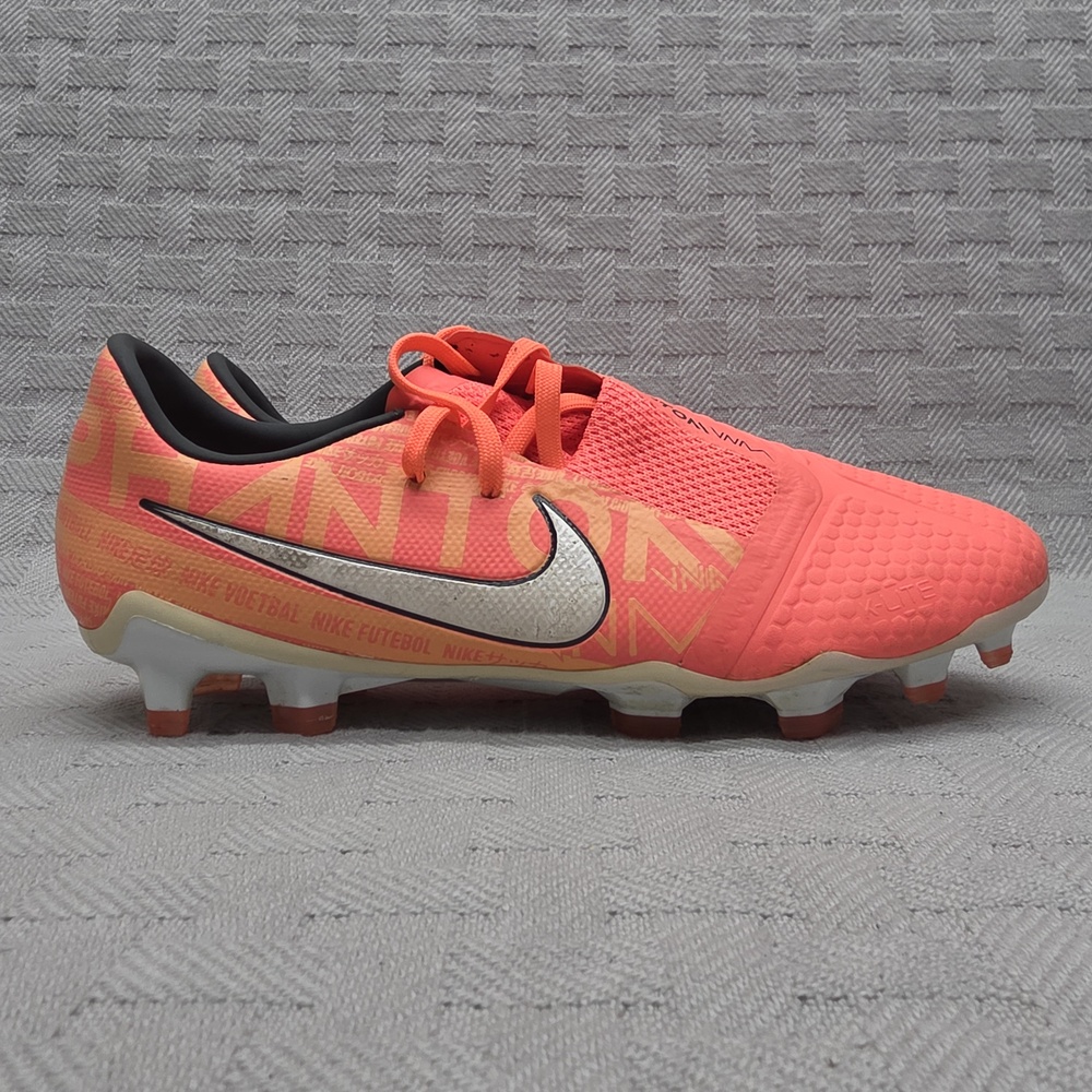 Nike Phantom Venom Pro FG Bright Mango Soccer Cleats Men Size 6.5